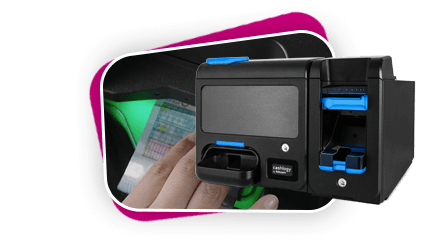 Cajón portamonedas inteligente control de efectivo