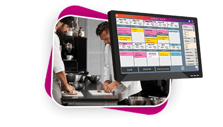 KDS monitor para cocina