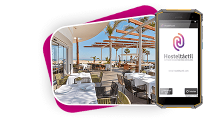 Telecomanda para órdenes a cocina